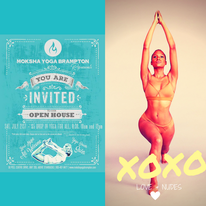 July 21 Moksha Yoga Brampton Open House
