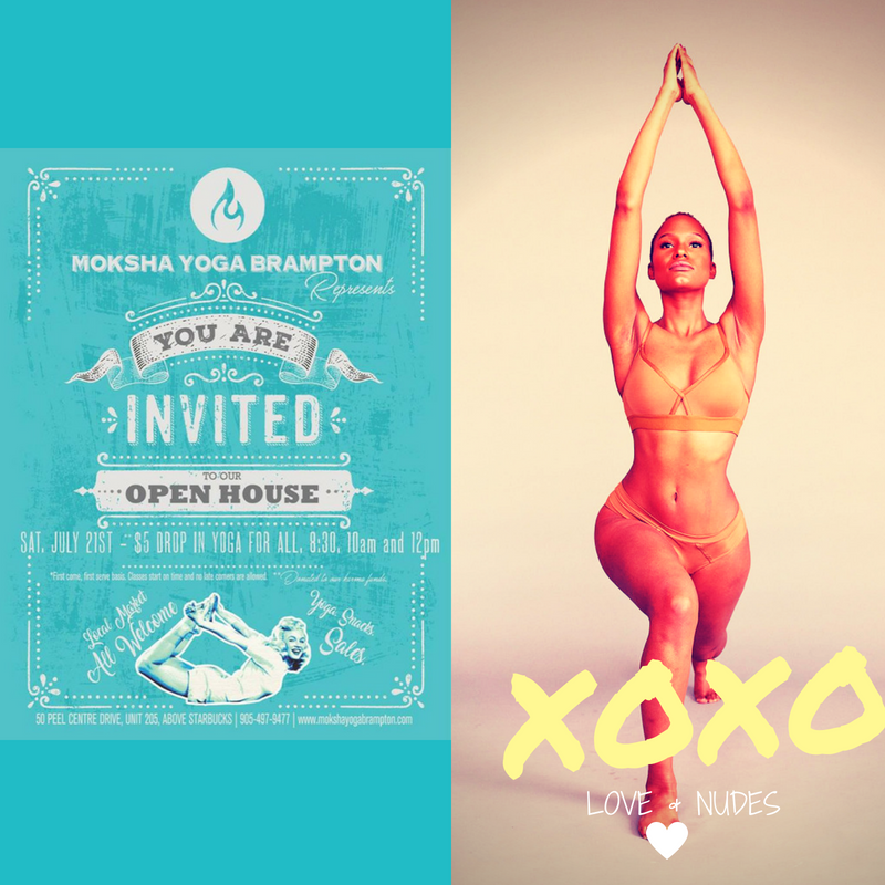 July 21 Moksha Yoga Brampton Open House