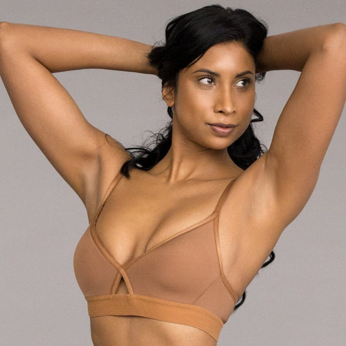 Amanda Ultimate Wire-Free Bra - Knockout Nutmeg Bra Love & Nudes Lingerie
