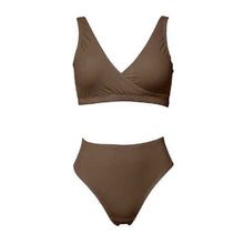 Lynma Crossover Comfort Bra - Espresso Empress - Love & Nudes Lingerie