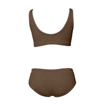 Lynma Crossover Comfort Bra - Espresso Empress - Love & Nudes Lingerie